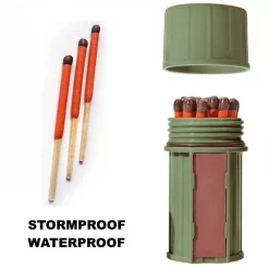 Boite étanche + Allumettes étanches UCO Stormproof Match Kit