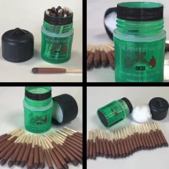 BCB Bushcraft Boîte étanche + Allumettes étanches BCB Wind Waterproof Matches 7 BCB Bushcraft Boîte étanche + Allumettes étanches BCB Wind Waterproof Matches -ÉCLAIRER Soldes Magasin boite etanche allumettes etanches bcb wind waterproof matches 2