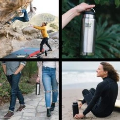 Gourde Bouteille Isotherme Klean Kanteen TKWide Insulated Loop 0,95L Noire -ÉCLAIRER Soldes Magasin bouteille isotherme klean kanteen tkwide insulated loop 095l noire 2
