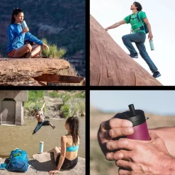 Gourde Bouteille Isotherme Klean Kanteen TKWide Insulated Twist 0,47L Bleu Ciel -ÉCLAIRER Soldes Magasin bouteille isotherme klean kanteen tkwide insulated twist 047l bleu ciel 2