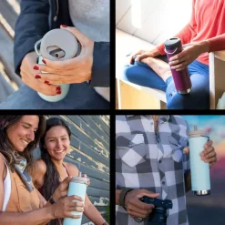 Gourde Bouteille Isotherme Klean Kanteen TKWide Insulated Twist 0,6L Noire -ÉCLAIRER Soldes Magasin bouteille isotherme klean kanteen tkwide insulated twist 06l noire 2