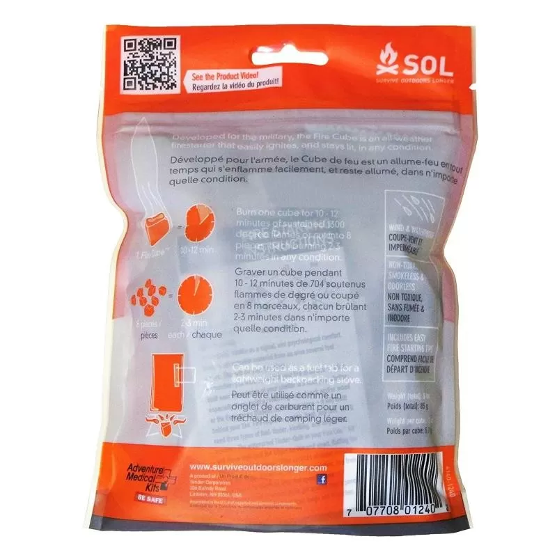Pierre à Feu Cubes Allume-feu SOL All Weather Fire Cubes 5 Pierre à Feu Cubes Allume-feu SOL All Weather Fire Cubes – Image 3