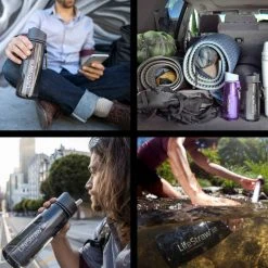 Traitement De L'eau Gourde Filtre à Eau Lifestraw Go 650 Ml Bleue -ÉCLAIRER Soldes Magasin gourde filtre a eau lifestraw go 2 stages 2