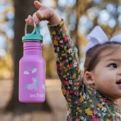 Gourde Klean Kanteen Kid Classic Sippy 0,35L Rose -ÉCLAIRER Soldes Magasin gourde klean kanteen kid classic sippy 035l rose 2