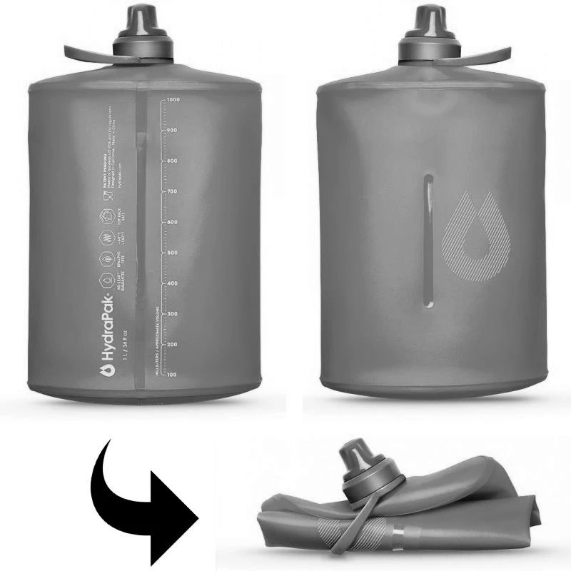Poche à Eau Gourde Souple Hydrapak Stow 1L 3 Poche à Eau Gourde Souple Hydrapak Stow 1L