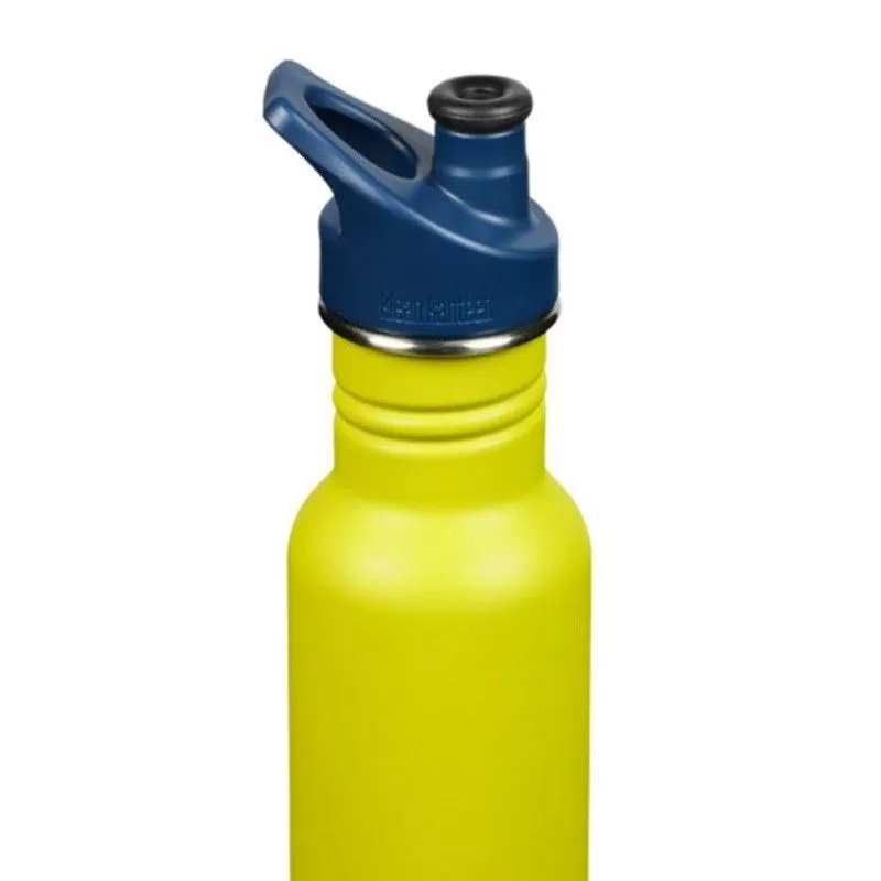 Gourde Sport Klean Kanteen Classic 0,8L Jaune Vert Pomme 4 Gourde Sport Klean Kanteen Classic 0,8L Jaune Vert Pomme – Image 2