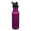 Gourde Sport Klean Kanteen Classic 0,8L Violette -ÉCLAIRER Soldes Magasin gourde sport klean kanteen classic 08l violette