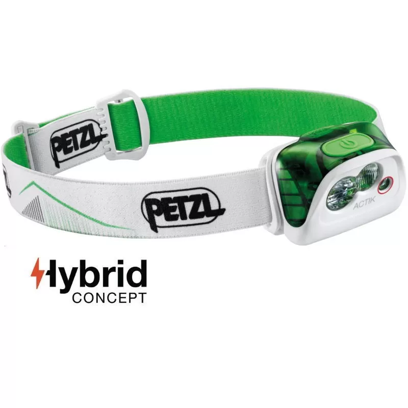 Lampe Frontale Petzl Actik Hybrid Verte 3 Lampe Frontale Petzl Actik Hybrid Verte