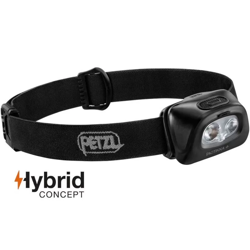 Lampe Frontale Petzl Tactikka + Hybrid Noire 3 Lampe Frontale Petzl Tactikka + Hybrid Noire