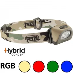 Lampe Frontale Petzl Tactikka + RGB Hybrid Camouflage