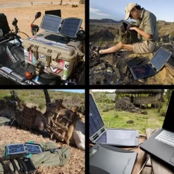 Chargeur Solaire Et Batterie Panneau Solaire Powertraveller Solargorilla -ÉCLAIRER Soldes Magasin panneau solaire solargorilla 20v powertraveller 2