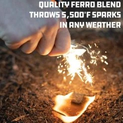 Pierre à Feu UCO Survival Fire Striker -ÉCLAIRER Soldes Magasin pierre a feu uco survival fire striker 2