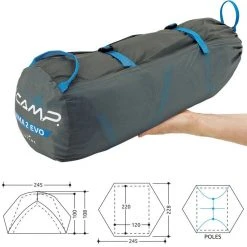 Accueil Tente Camp Minima 2 EVO 8 Accueil Tente Camp Minima 2 EVO -ÉCLAIRER Soldes Magasin tente camp minima 2 pro 2