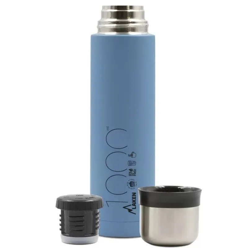 Gourde Thermo Laken 1L Inox Bleu 3 Gourde Thermo Laken 1L Inox Bleu